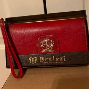 Pratesi Firenze Made in Italy Leather Wallet
